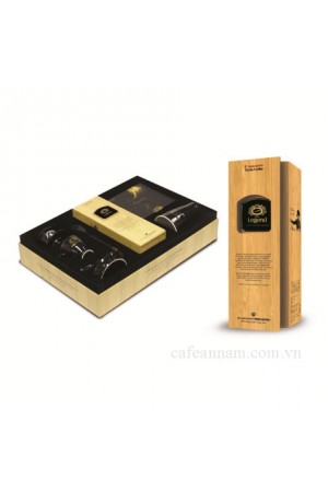Hộp quà cao cấp cà phê chồn legend Trung Nguyên