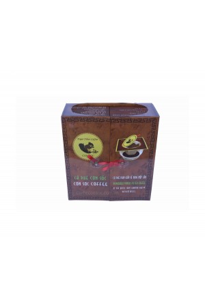 Cà Phê Phin Giấy Con Sóc - Cà Phê Nâu (Hộp Đôi)